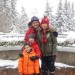 My wife, my two middle sons and myself in Vale, Colorado