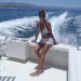 out on jy friend's boat in Baja