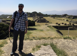 Mark at Monte Alban