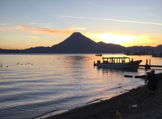 Panajachel Christmas Sunset