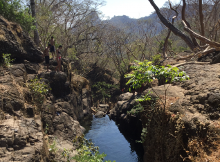 Hike to the waterfall