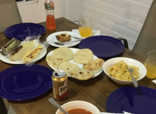 Our Salvadorian Family Dinner