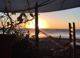 Sunset at Gigante Beach