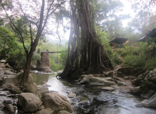 The end of the falls