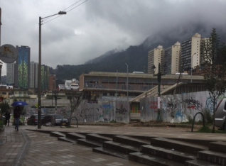 Storm coming into Bogota